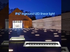 500 mm Progetto giardino sepolto in terra luce IP67 acciaio inossidabile 316