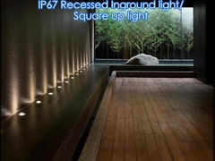 Lumi a LED regolabili per pavimenti esterni e sotterranei