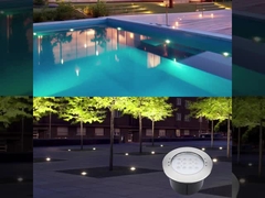 Lampada di piscina a LED a presa IP68 316 in acciaio inossidabile 12W