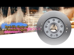 Luce di fontana in acciaio inossidabile Ignifuga Underwater LED Pool Lampade IP68 Caldo Bianco laser luce fou