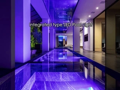 JPY120-AC 6watt RGBW Ultra Thin 316ss LED piscina subacquea luce