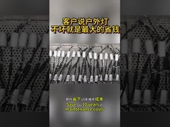 Fabbrica all'ingrosso Paesaggio esterno In acciaio inossidabile Intaglio di luce intagliata Ac Dc12v impermeabile Ip67