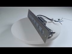 820462 Faretto LED lineare da incasso 12W DMX512 Copertura frontale in acciaio inossidabile Incasso a pavimento