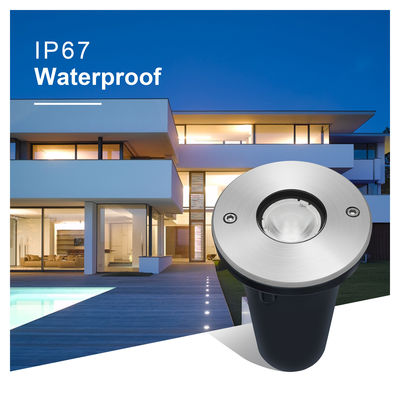 Illuminazione sotterranea DC12V-24V impermeabile IP67 acciaio inossidabile 316 Materiale DIA67MM