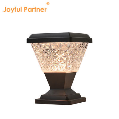 Lampada Garden Gate alimentata da energia solare 124 Pcs SMD 2835 LED 150 Lm/W 5W pannelli di lente con ombrello per PC