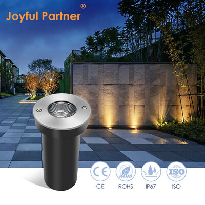 COB LED luci a terra 6W IP67 corpo in alluminio impermeabile DIA85MM per cortile all'aperto