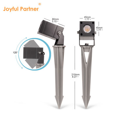 Lampada per prato esterno in alluminio IP65 con certificazione CE