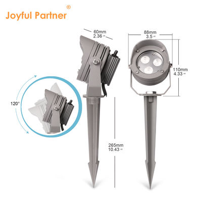 IP65 12V DC Dimming Decorative LED Spotlight Lampada da paesaggio esterna in alluminio