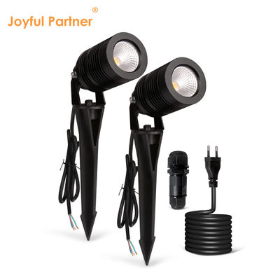 COB Illuminazione paesaggistica regolabile 10W 24V o 100~240VAC RGBW Corpo in alluminio 4in1 per corridoio del cortile