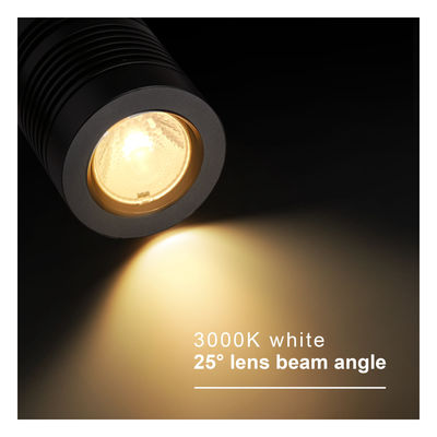 COB Illuminazione paesaggistica regolabile 10W 24V o 100~240VAC RGBW Corpo in alluminio 4in1 per corridoio del cortile