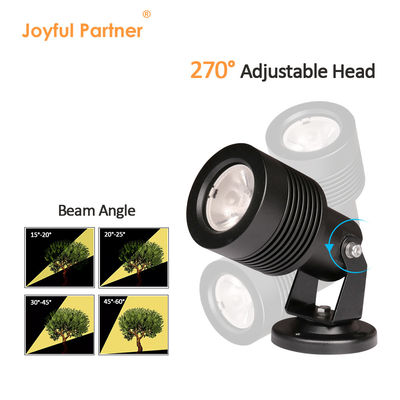 Lampada a angolo regolabile per giardino verso l'alto e verso il basso 6W 10W Quadratura