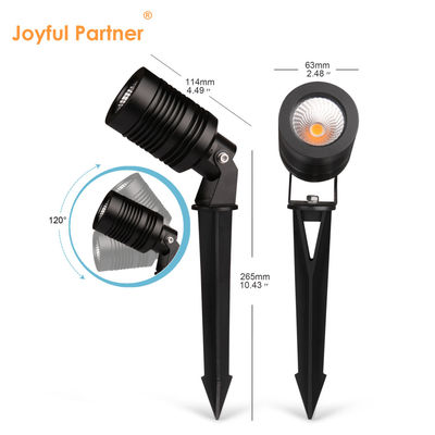 3000K 10W Lampade da giardino esterne Regolabili Lampade da percorso a LED IP65 impermeabile
