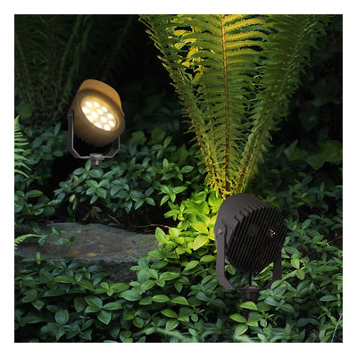 DMX512 Colorata luce per alberi all'aperto 12W 24W 36W IP65 Rgb Spike Light
