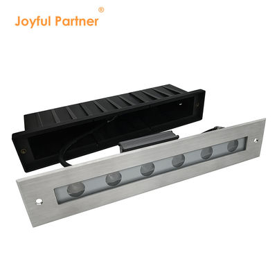 6W 12W illuminazione lineare in giardino intagliata bianco caldo SUS 316 Lunghezza 328mm Per uso esterno