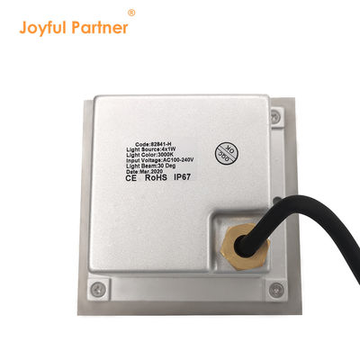 12V di corrente continua a livello del pavimento LED di luce esterna sotterranea IP67 sepolto 3W 4W 8W