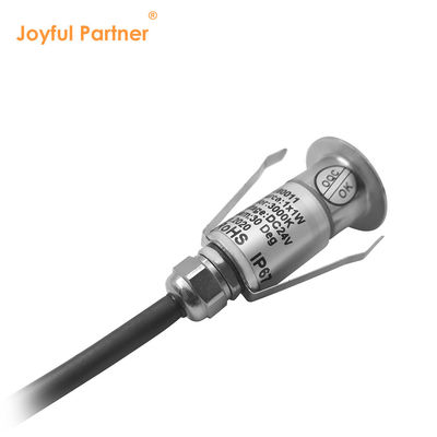 Segnapasso Mini LED con copertura frontale in acciaio inossidabile, LED CREE XPE da 1W con scatola posteriore in alluminio