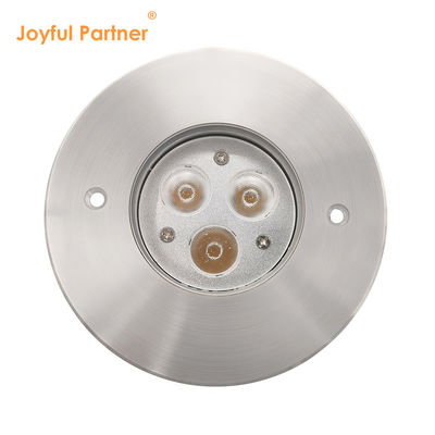 3W Outdoor LED Underground Light 3000k Caldo Bianco Recesso In Ground Lighting