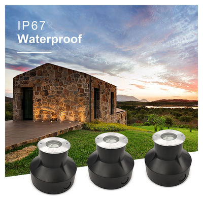 1W 3000k LED bianco caldo luce sotterranea IP67 sepolto in terra
