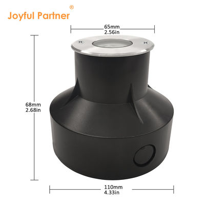 1W 3000k LED bianco caldo luce sotterranea IP67 sepolto in terra