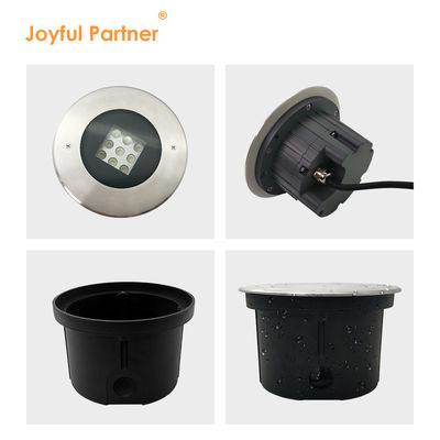 Cassa in alluminio impermeabile a terra 3500K Bianco caldo DIA162MM Garanzia di 2 anni