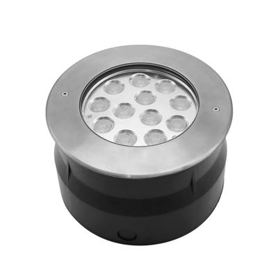 IP67 LED Underground Light 12W 24W 36W DIA185MM RGB3in1 3000K Bianco Caldo Per Garden Park Plaza
