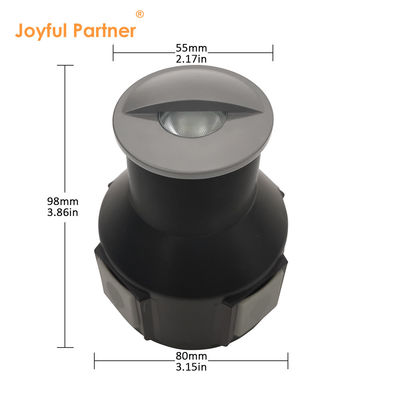 Semi-ombreggiamento Luce a terra 12V 24VDC Basso Voltaggio 1W 2W