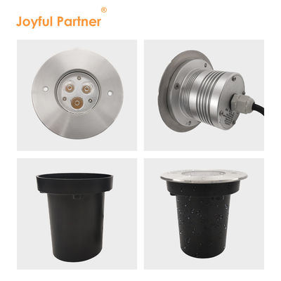 Luce di parcheggio a LED sotterranea 3W 6W 9W COB Luci da giardino a LED esterne con guarnizione in acciaio inossidabile