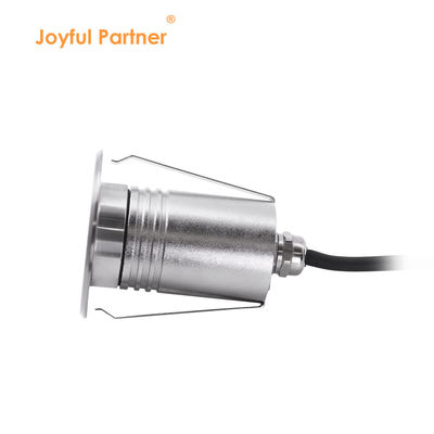 Mini 1W 2W LED a fondo di piscina IP68 3000k 12V / 24V DC