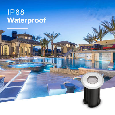 1W IP68 Lampade impermeabili subacquee 316SS 12V 24V LED Lampade per piscine 2700k - 6500k