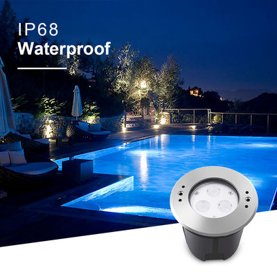 3W impermeabile IP68 LED piscina sott'acqua luce 316 SS RGB DMX512 luce stagno
