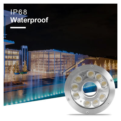 IP68 LED luce di fontana subacquea 2700K - 6500K SS316 12V / 24V Compatibile