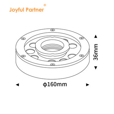 IP68 LED luce di fontana subacquea 12V 24V in acciaio inossidabile 2700K-6500K