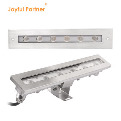 Faretto subacqueo a LED IP68 6W 12W RGB3 in 1, lunghezza 290MM con supporto di montaggio