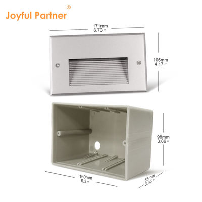 Quadratura IP65 luce a LED a parete 12V 24V luce a parete a LED bianca calda