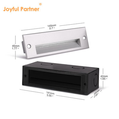 IP65 3W 5W LED Recessed Wall Light Step Linear Lighting per angolo di scala
