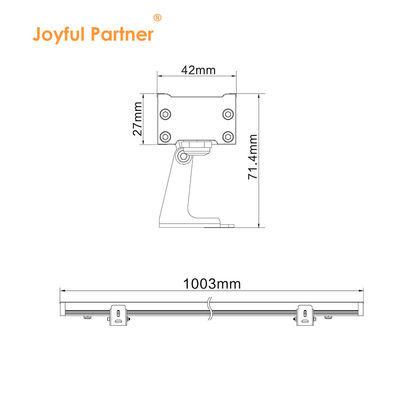 Lavatrice di pareti LED Effetto di palcoscenico Illuminazione Ingegneria Luce di ponte di costruzione
