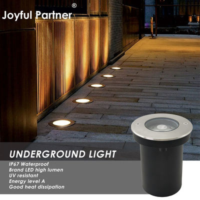 3W 6W 9W Giardino LED Luce sotterranea RGB Cambiamento colore luci in ritiro
