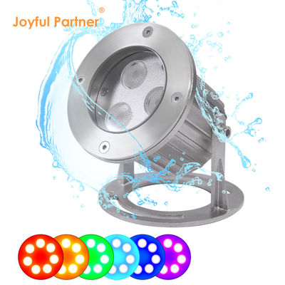 IP68 RGB Fonte LED luci sott'acqua Acciaio inossidabile LED Fonte spot luce
