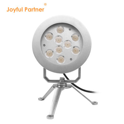 Faretto subacqueo LED RGBW con controllo DMX in acciaio inossidabile 316 per uso marino DC12 24V