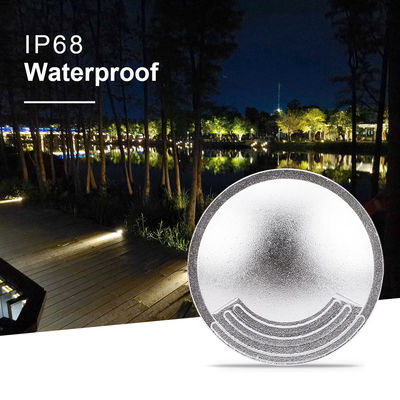 2W IP67 LED Inground Lights Outdoor Ultra Thin Diameter 55mm SMD LED Walkover Lights Con Alloggiamento In Alluminio