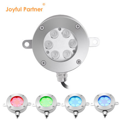 IP68 Alta potenza LED Fonte luci impermeabile Stainless Steel corpo supporto DMX512