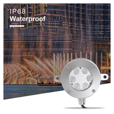 OEM ODM DMX Control RGB LED luce subacquea IP68 impermeabile 100 lm/w