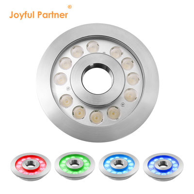 IP68 LED Fonte di luce 36W acciaio inossidabile 3 in 1 RGB luce subacquea