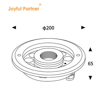 L'acciaio inossidabile illumina la fontana a LED sommergibile IP68 DC24V certificata CE