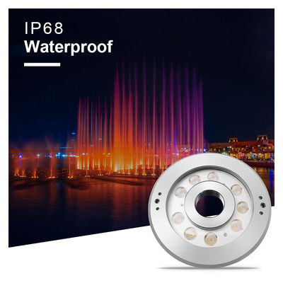 L'acciaio inossidabile illumina la fontana a LED sommergibile IP68 DC24V certificata CE