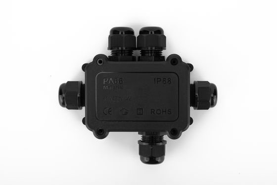 Casella di giunzione elettrica impermeabile all'aria aperta IP68 Casella esterna del cavo elettrico