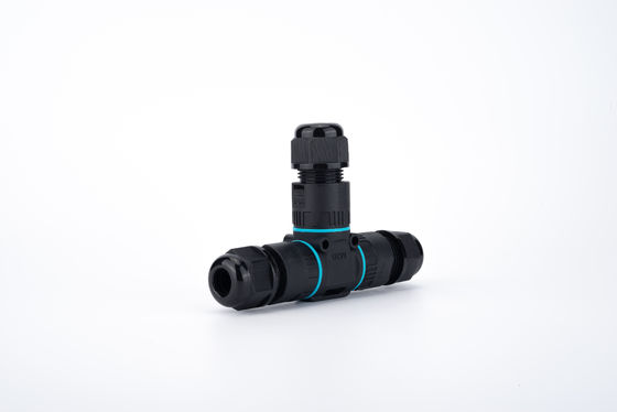 2 / 3 Pin 3 Way Box di giunzione elettrica esterna IP68 a prova d'acqua LED Converter elettrico