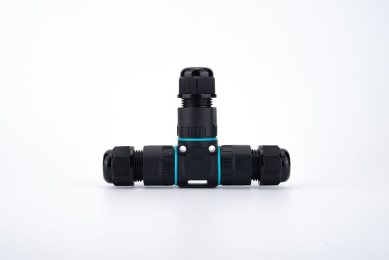 Installazione rapida Connettore circolare femmina in plastica IP68 impermeabile a 2/3 pin Convertitore elettrico