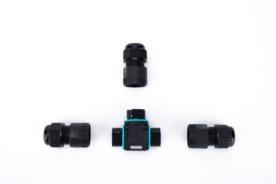 Installazione rapida Connettore circolare femmina in plastica IP68 impermeabile a 2/3 pin Convertitore elettrico