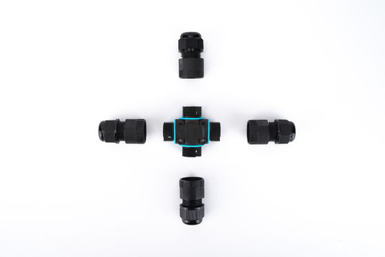 Connettore rapido IP68 per esterni impermeabile, connettore per cavi elettrici a 4 vie, facile da installare